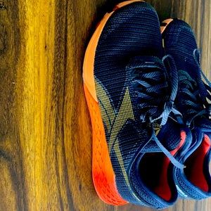 Reebok CrossFit navy and orange worn once great condition
